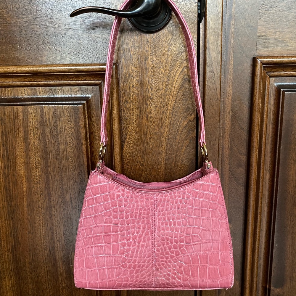 Mini pink shoulder bag